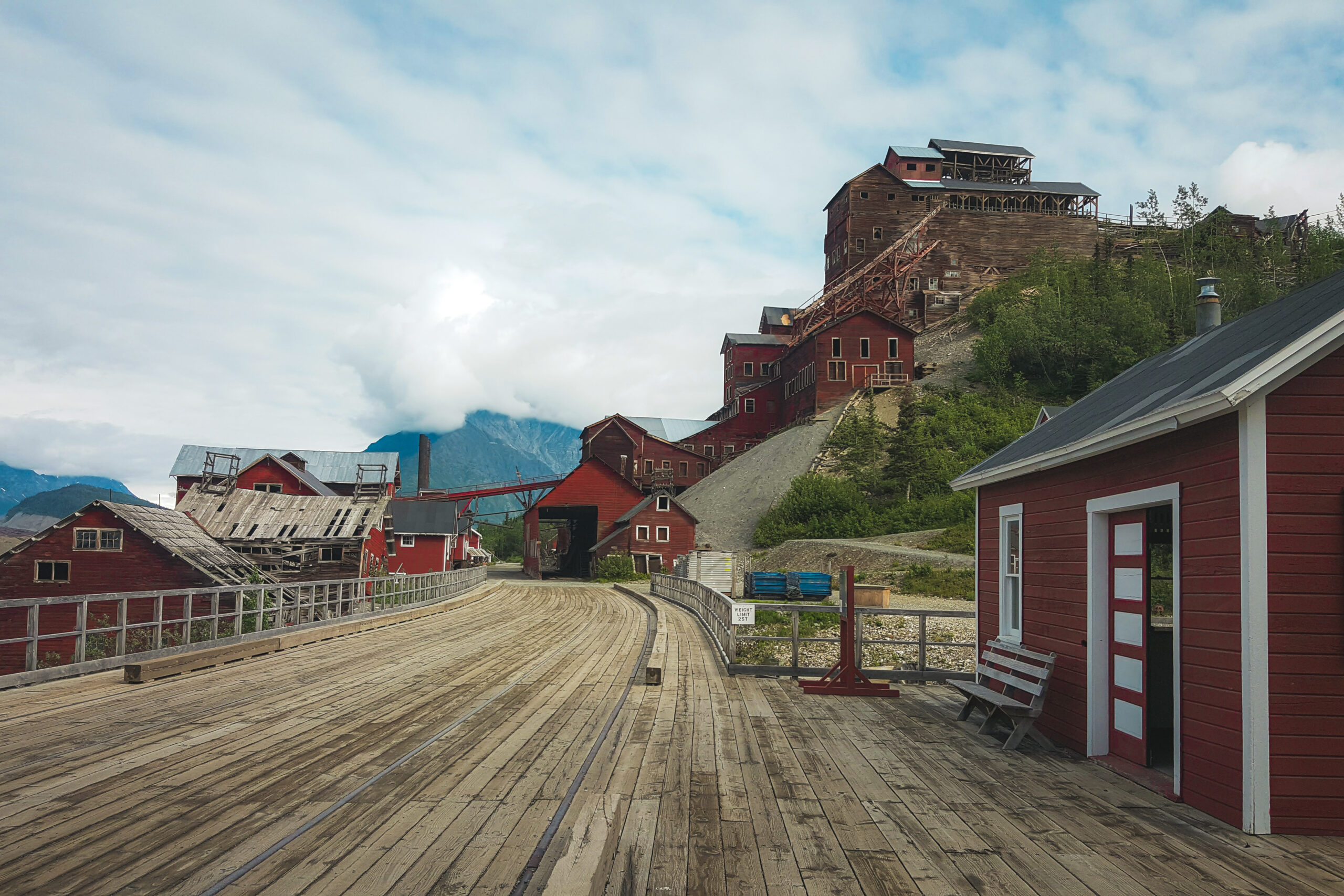 McCarthy Alaska - Kennecott Mines National Historic Landsmark