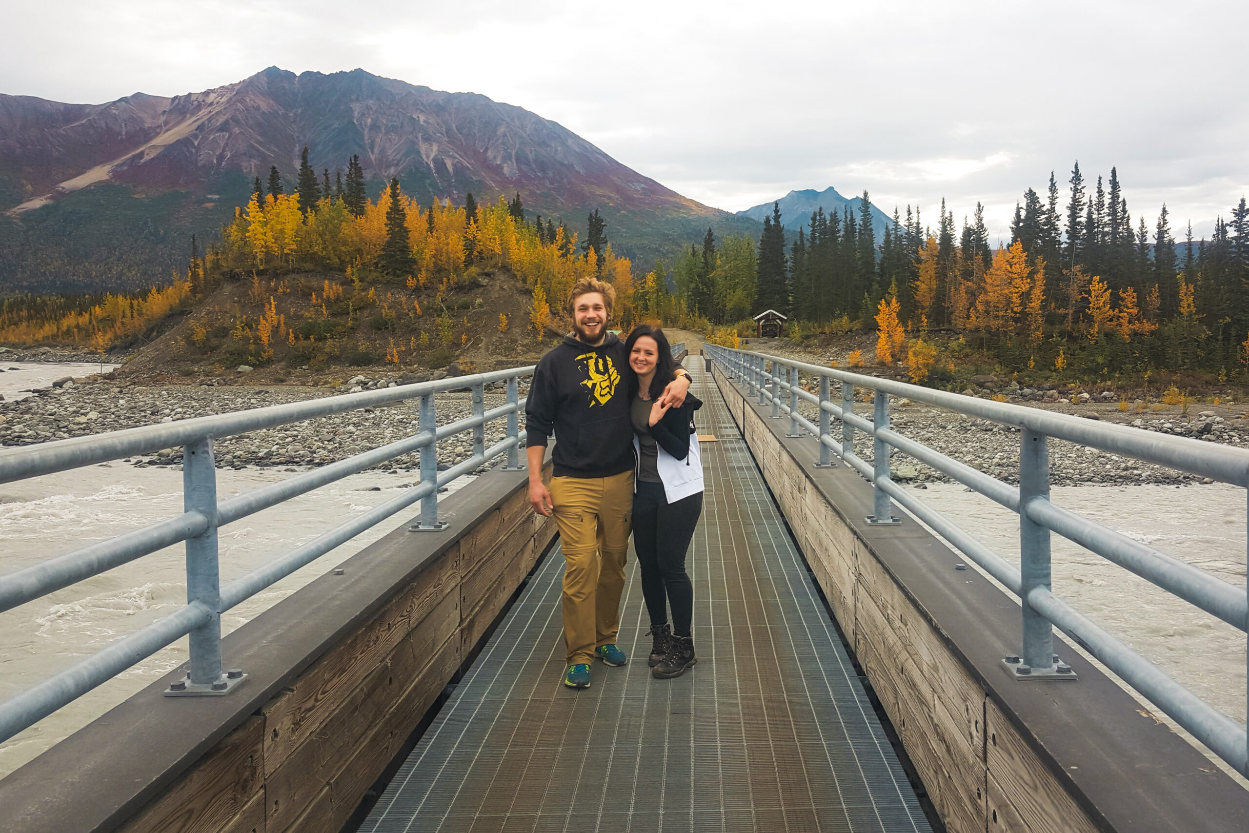 McCarthy Alaska Footbridge