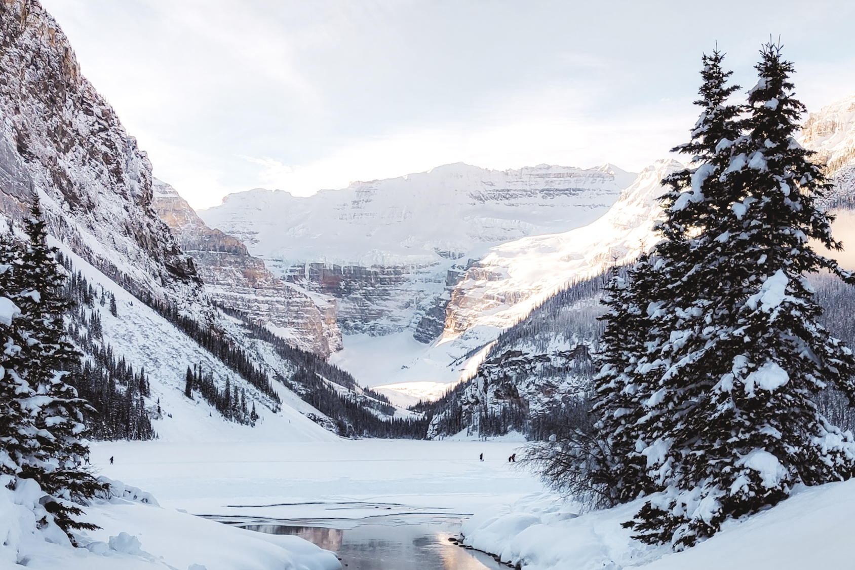 Lake Louise in December