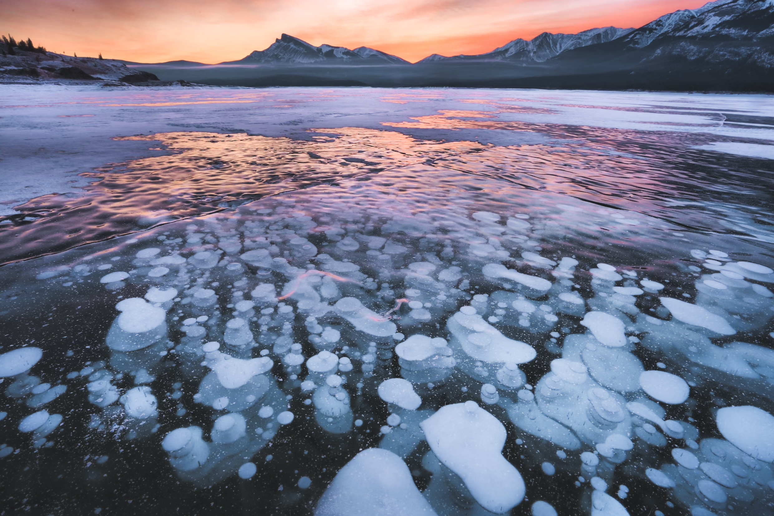 Abraham Lake Bubbles