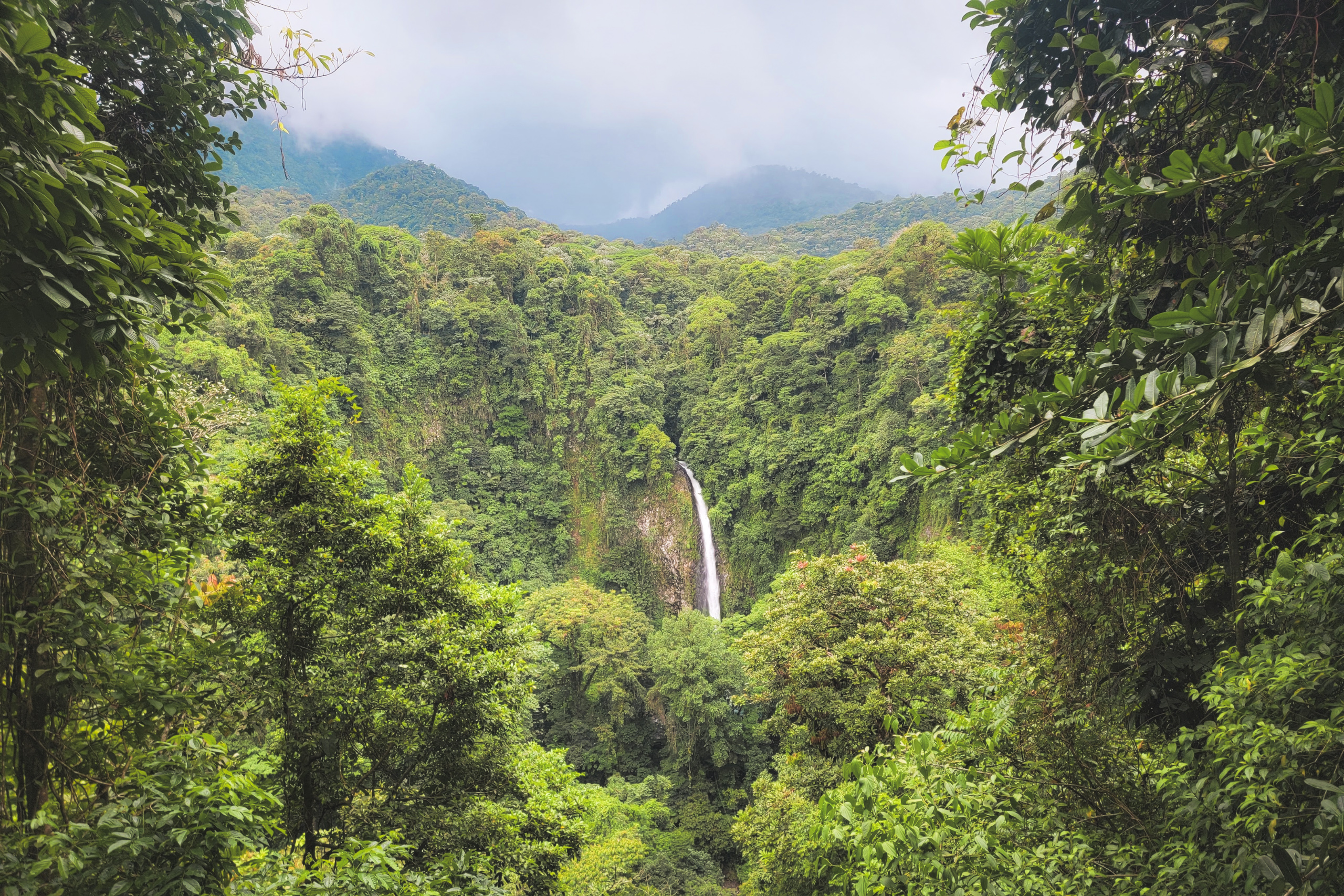 Costa Rica in a rainy season