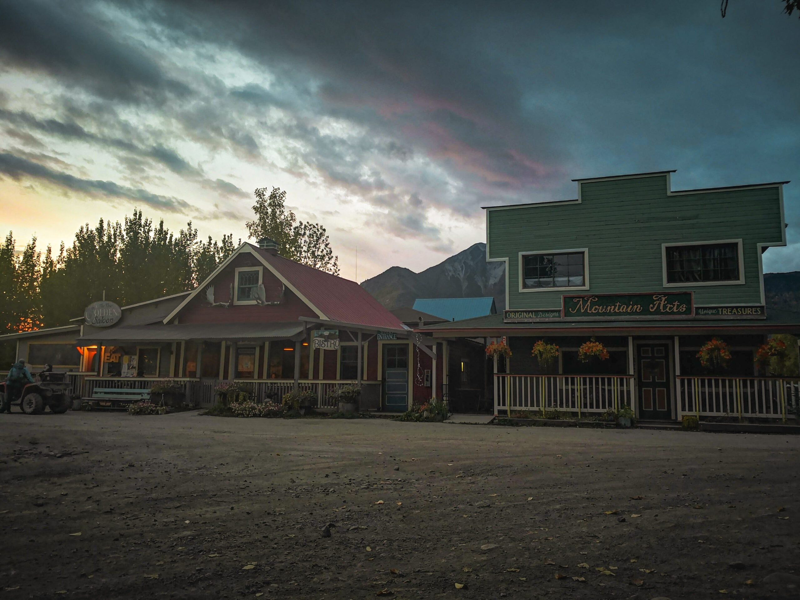 Downtown McCarthy Alaska