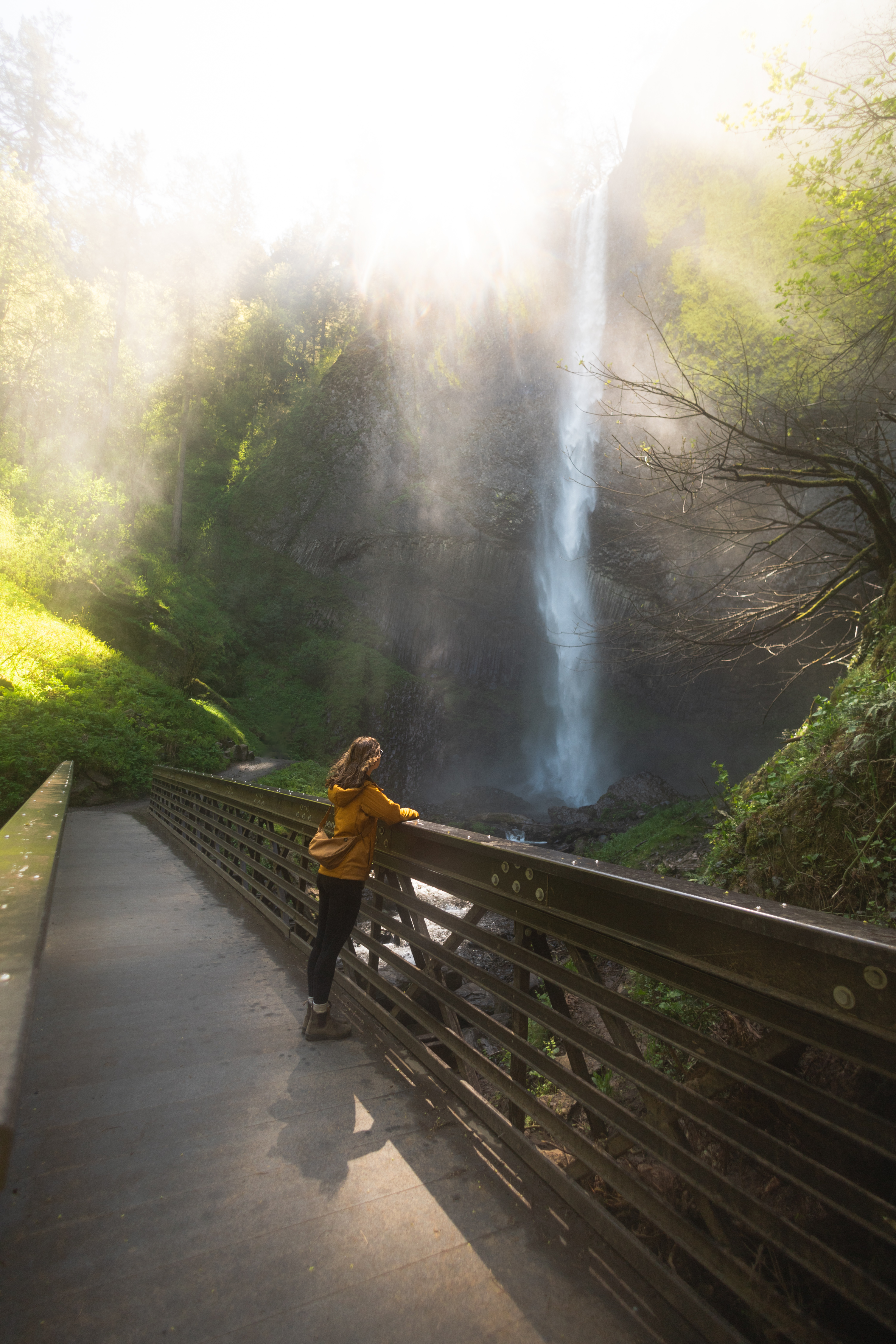 Oregon Road Trip Itinerary - Latourell Falls