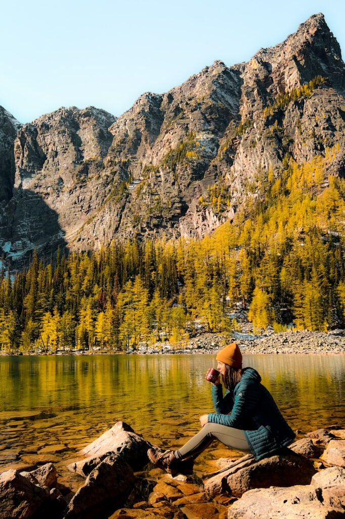 Larch Season Hikes in Banff - Arnica Lake