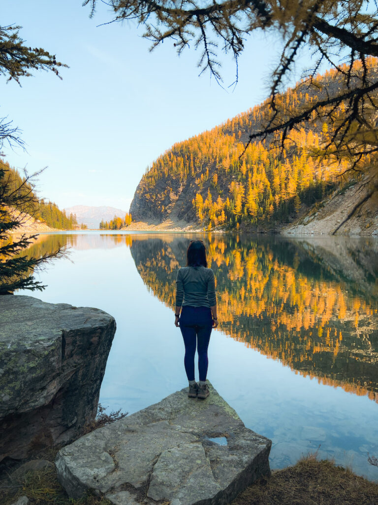 Larch Season Hikes in Banff - Lake Agnes