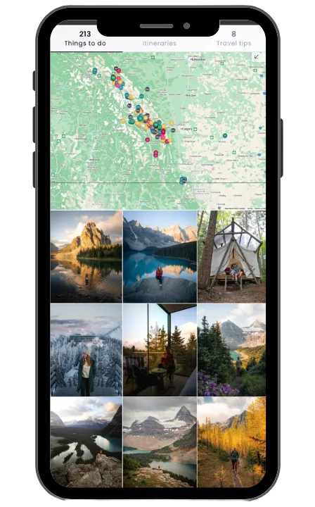 Dreamy Adventurers Rexby Canadian Rockies Digital Travel Guide & Map